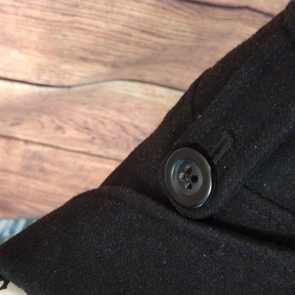 🤎EUC Old Navy Black 40% Wool Peacoat - Picture 3 of 11